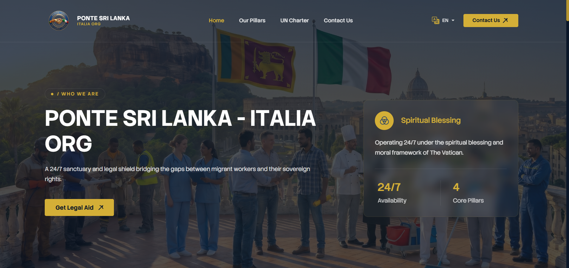 Multi-lingual Association Website